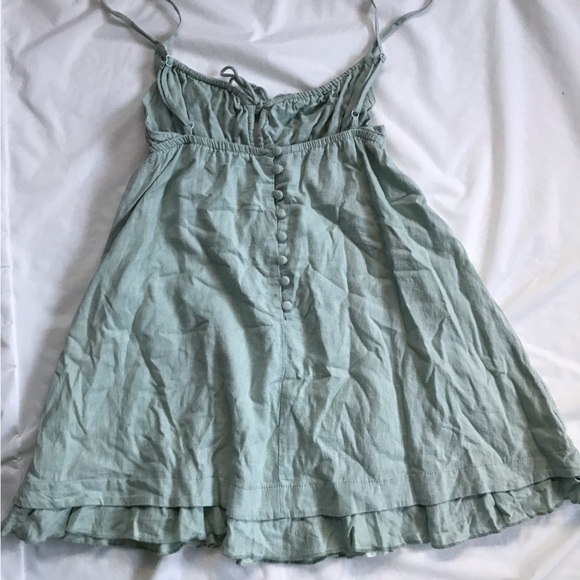Princess Polly sage green mini dress - Picture 4 of 4
